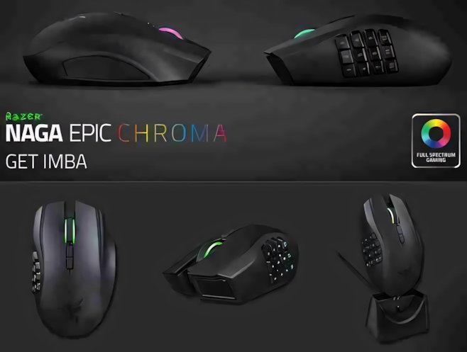Recensione Razer Naga Epic Chroma, il MMO gaming mouse