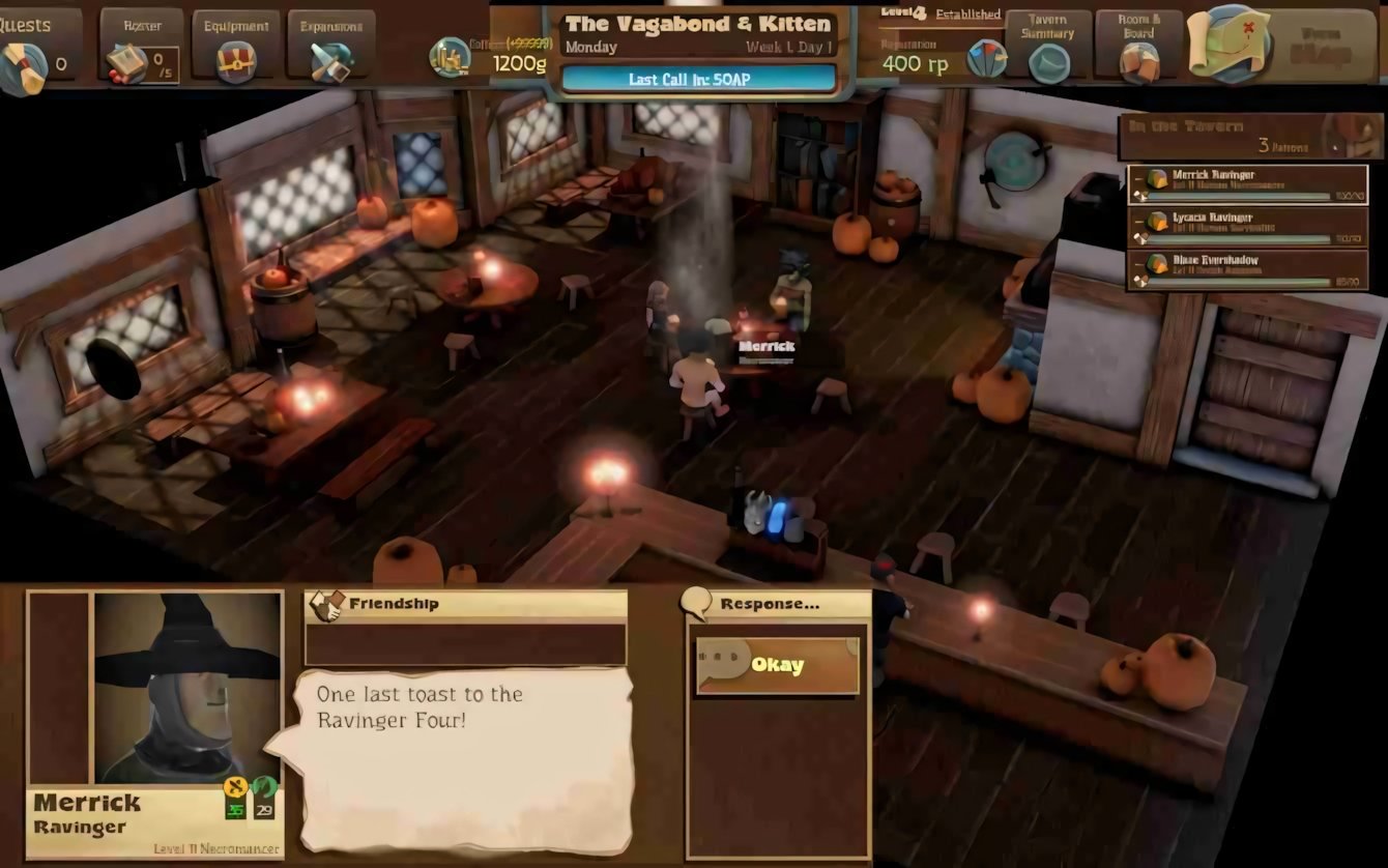 Recensione Epic Tavern: cosa fanno gli eroi quando non sono nei dungeon?