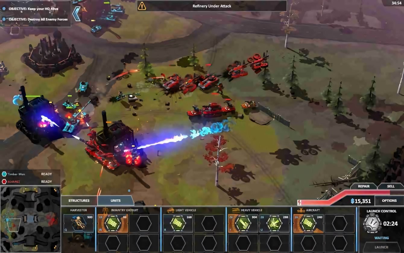 Anteprima Forged Battalion: RTS in early access