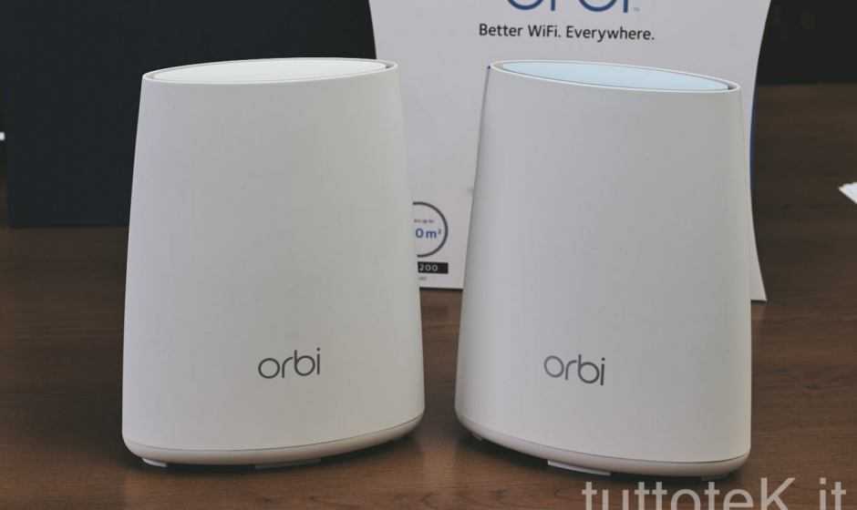 Recensione Netgear Orbi: WiFi perfetto in casa