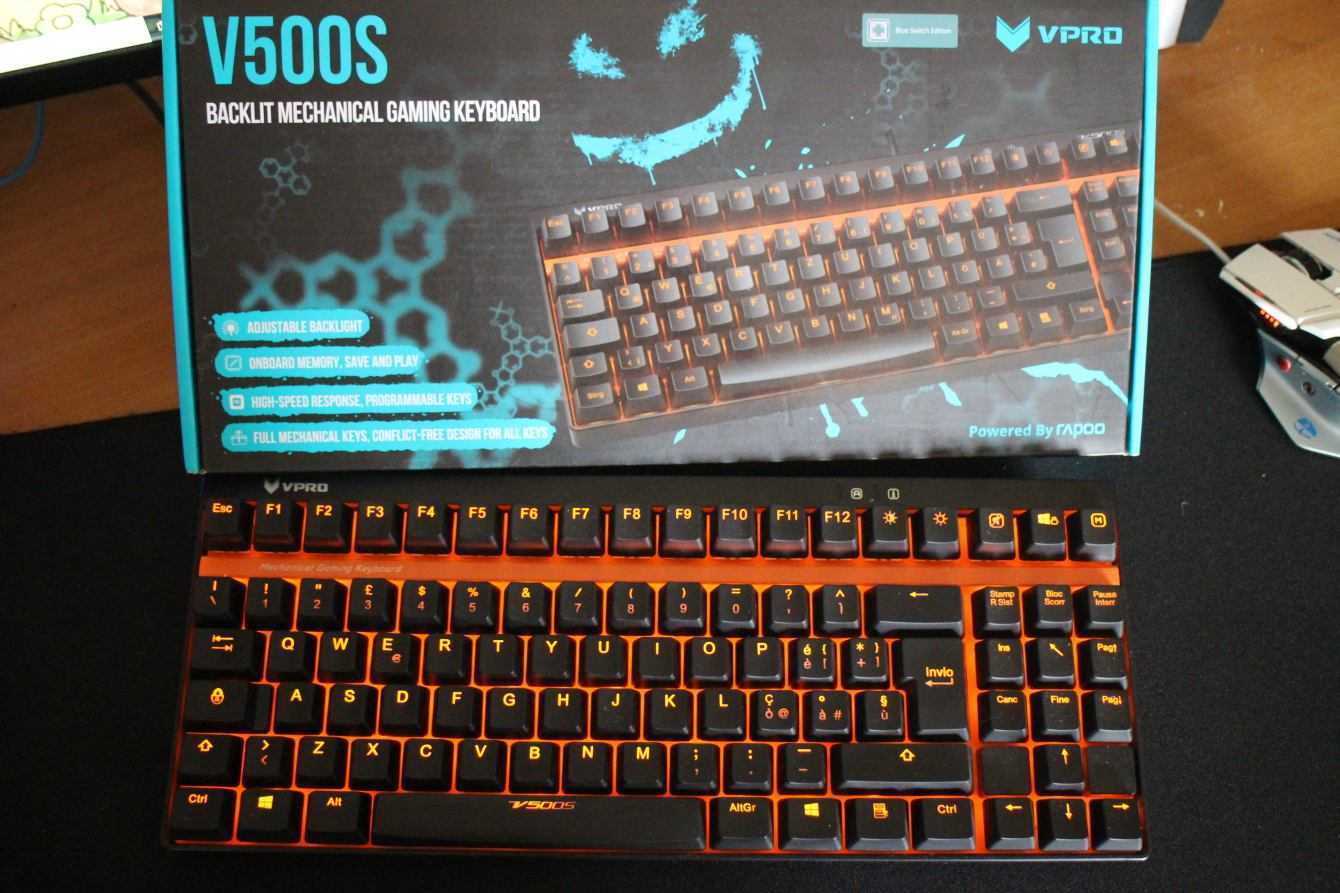 Recensione Rapoo V500S: la tastiera meccanica e economica per il gaming