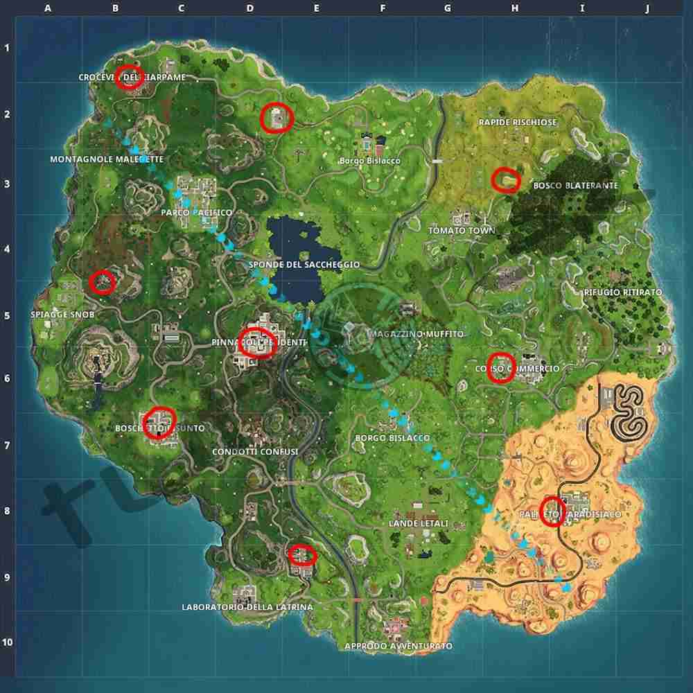 Fortnite settimana 1: guida alle prime sfide della stagione 5