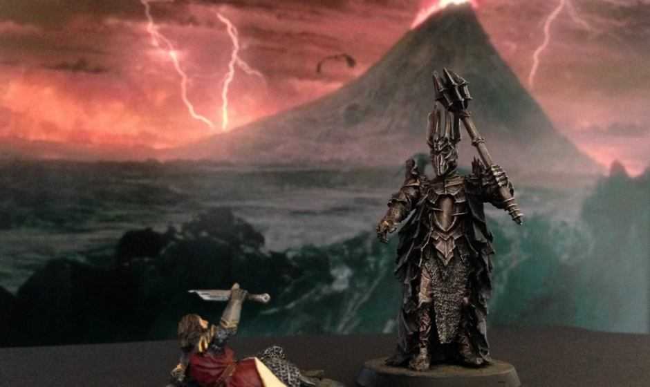 Come dipingere miniature Games Workshop (Citadel) – Tutorial 1: Sauron