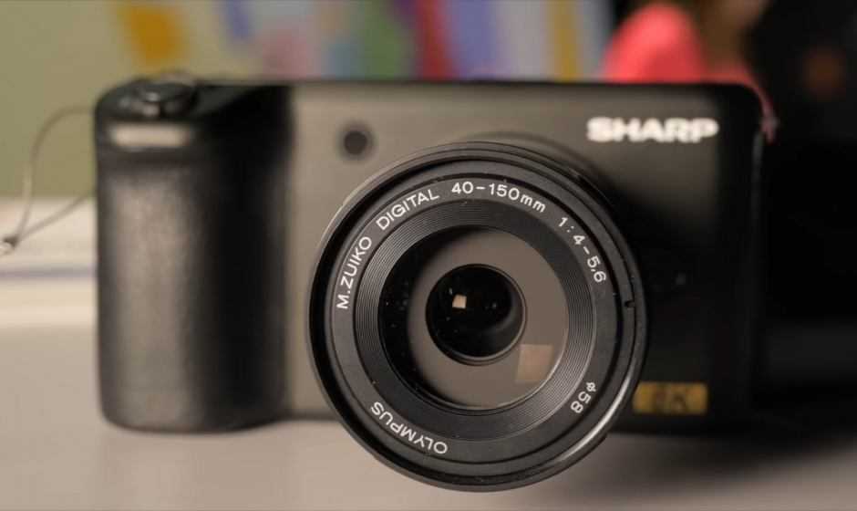 Sharp: prova sul campo della videocamera 8K Micro Quattro Terzi