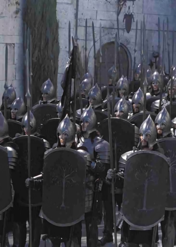Come dipingere miniature Games Workshop - Tutorial 28: guerrieri di Minas Tirith