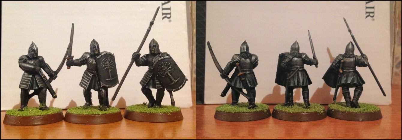 Come dipingere miniature Games Workshop - Tutorial 28: guerrieri di Minas Tirith