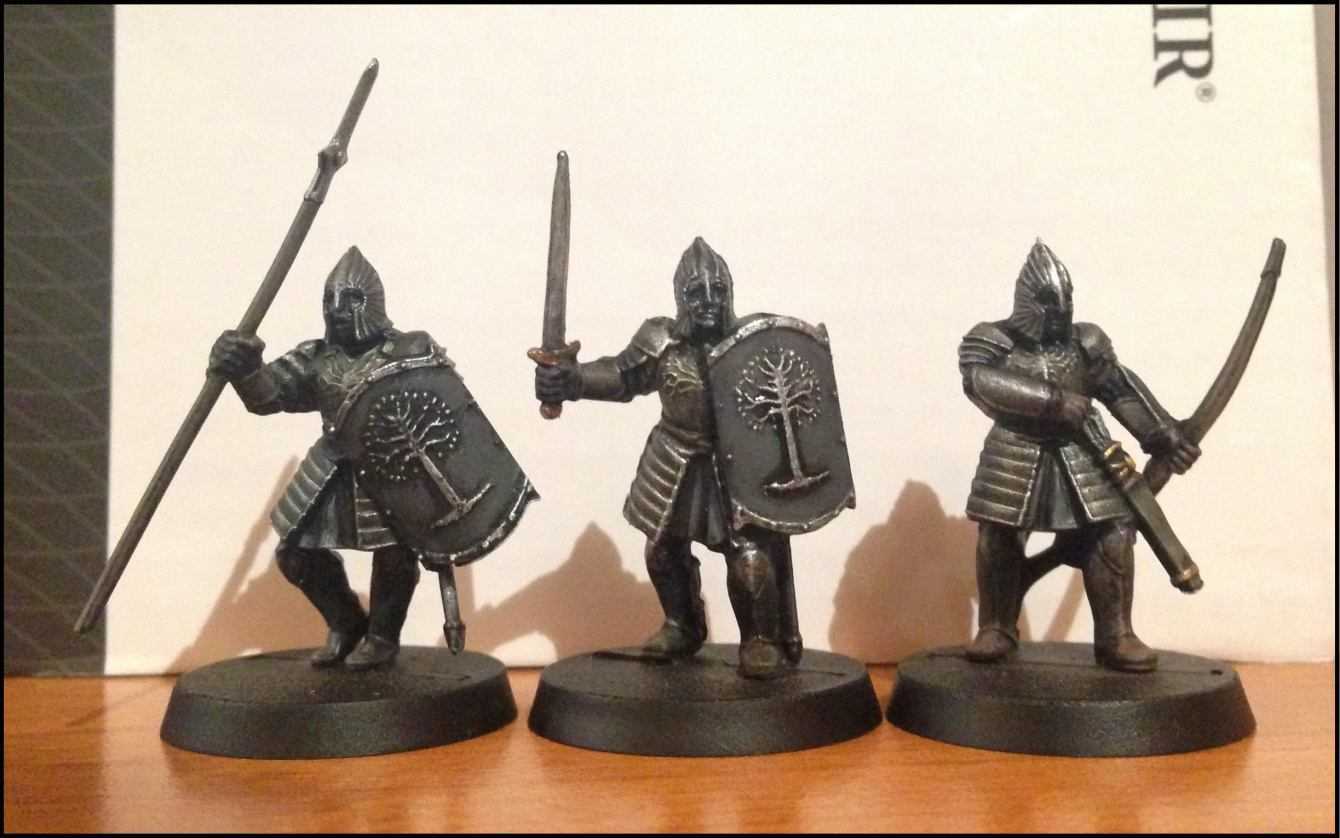 Come dipingere miniature Games Workshop - Tutorial 28: guerrieri di Minas Tirith