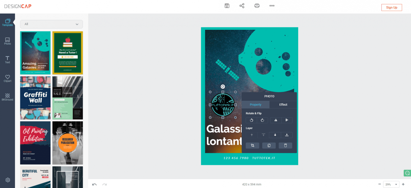 Recensione DesignCap: creare banner pubblicitari online gratis