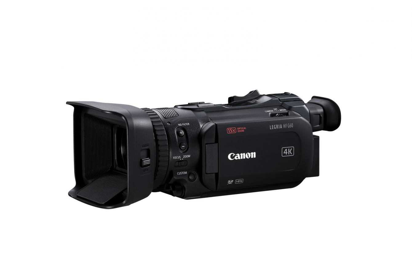 Canon LEGRIA HF G50 e G60: riprese 4K con ottica zoom