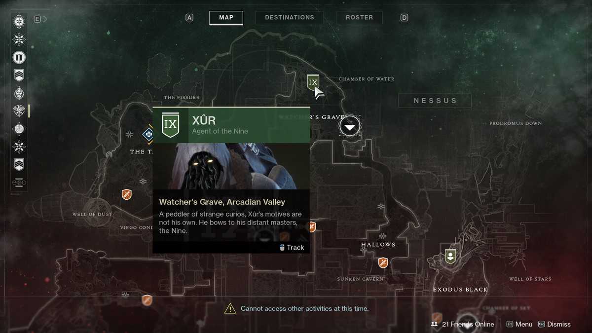 Destiny 2: oggetti in vendita da Xur dal 4 Ottobre