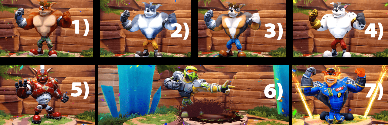 Crash Team Racing: Nitro-Fueled, come sbloccare tutte le skin!