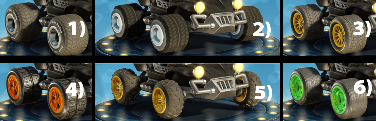 CTR: Nitro-Fueled, ecco tutte le ruote da sbloccare nel gioco!