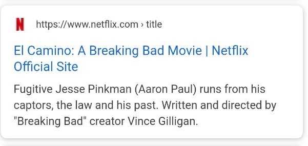 Breaking Bad: ufficiale il film, ecco titolo e trama