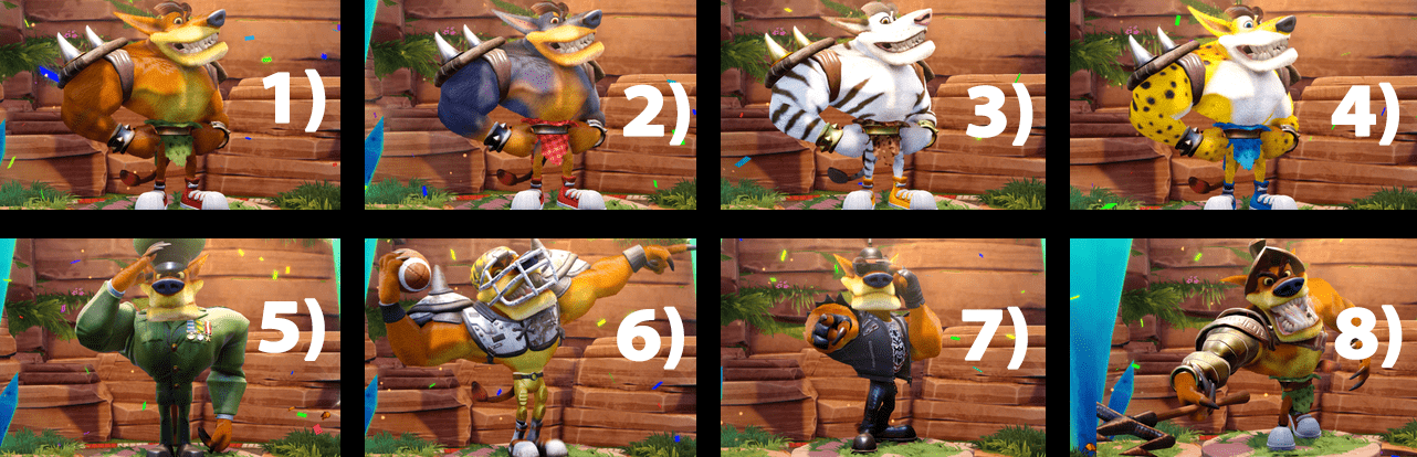Crash Team Racing: Nitro-Fueled, come sbloccare tutte le skin!