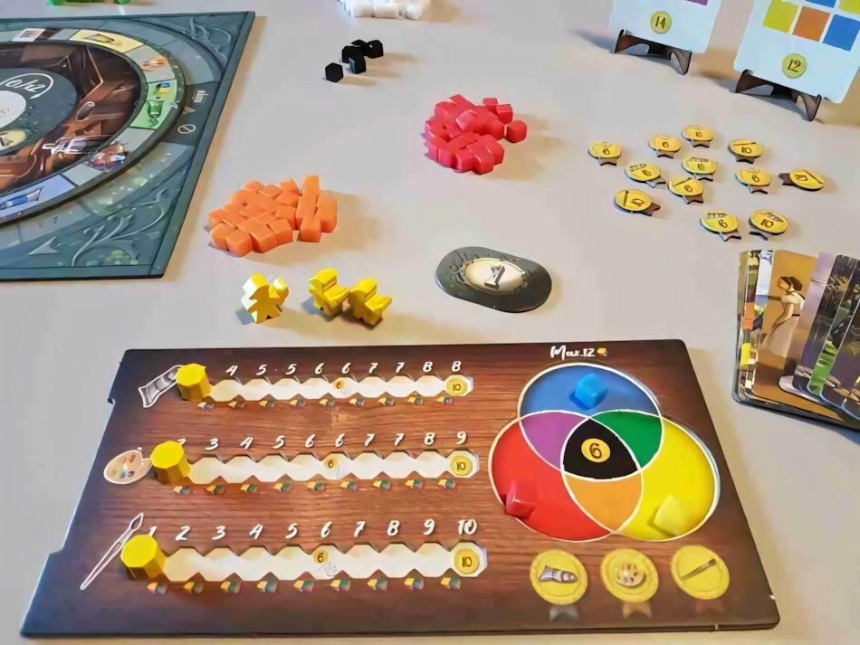 Recensione Couleurs de Paris: il Gioco da Tavolo per artisti