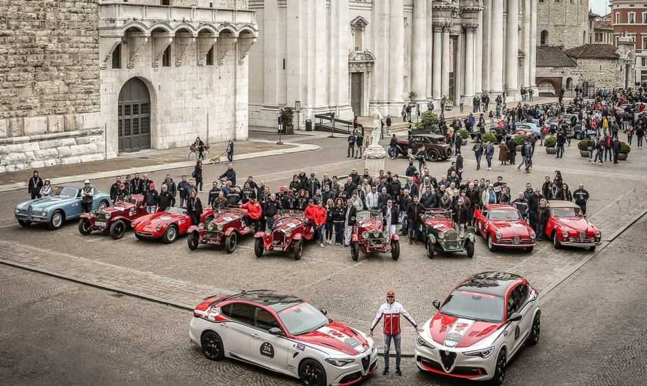 Alfa Romeo sarà Automotive Sponsor della “1000 Miglia” 2020