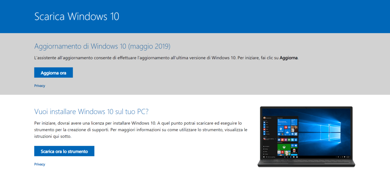 Assistente aggiornamento Windows 10: corretta vulnerabilità