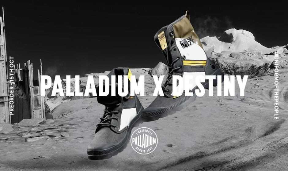 Destiny 2: in arrivo le scarpe in edizione limitata di Palladium