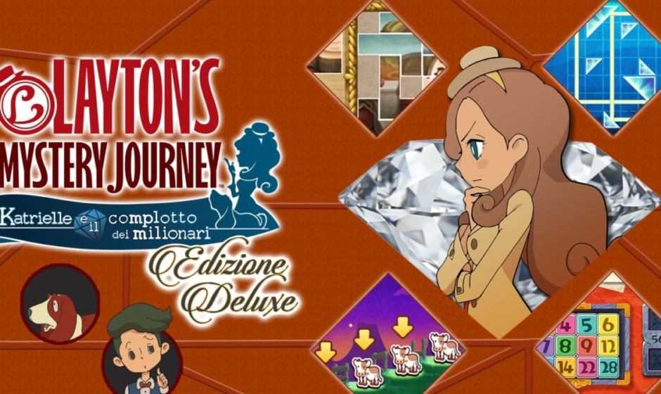 Recensione Layton's Mystery Journey: Katrielle e il Complotto dei Milionari Deluxe Edition