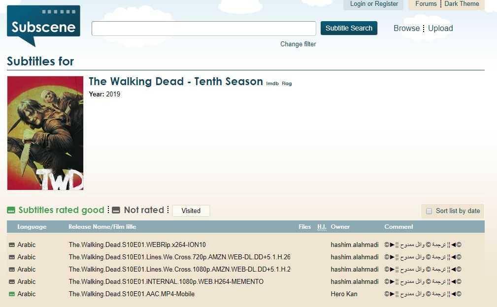 The Walking Dead 10: download sottotitoli (sub ita)