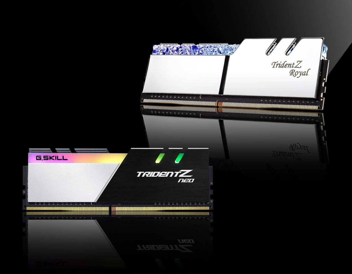G.Skill annuncia nuovi moduli DDR4: RAM da 32 GB con kit fino a 256 GB