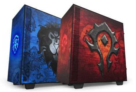 NZXT presenta il nuovo case: tema WOW Alliance and Horde