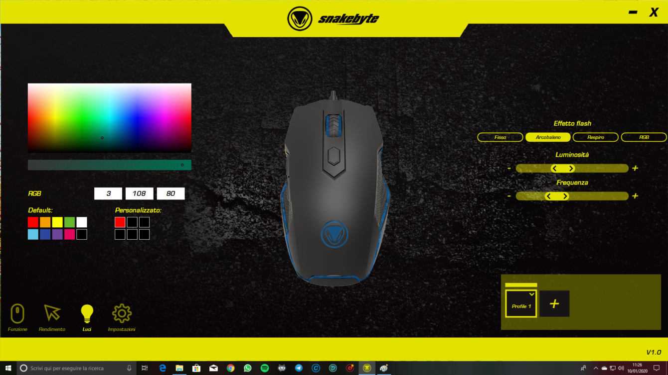Recensione Game:Mouse Ultra, il gaming secondo Snakebyte