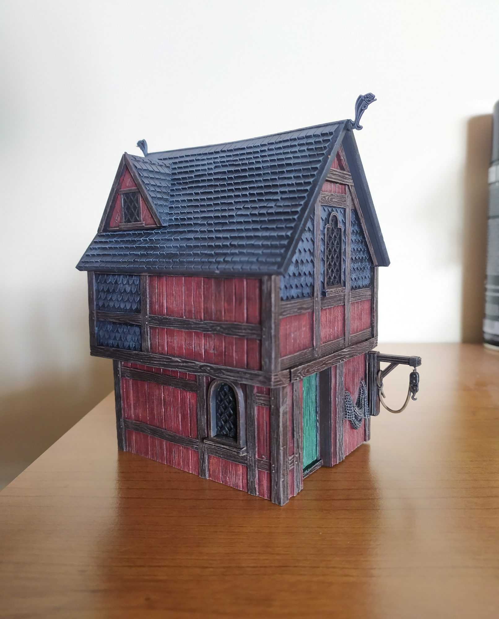 Come dipingere miniature Games Workshop - Tutorial 47: Lake-Town House