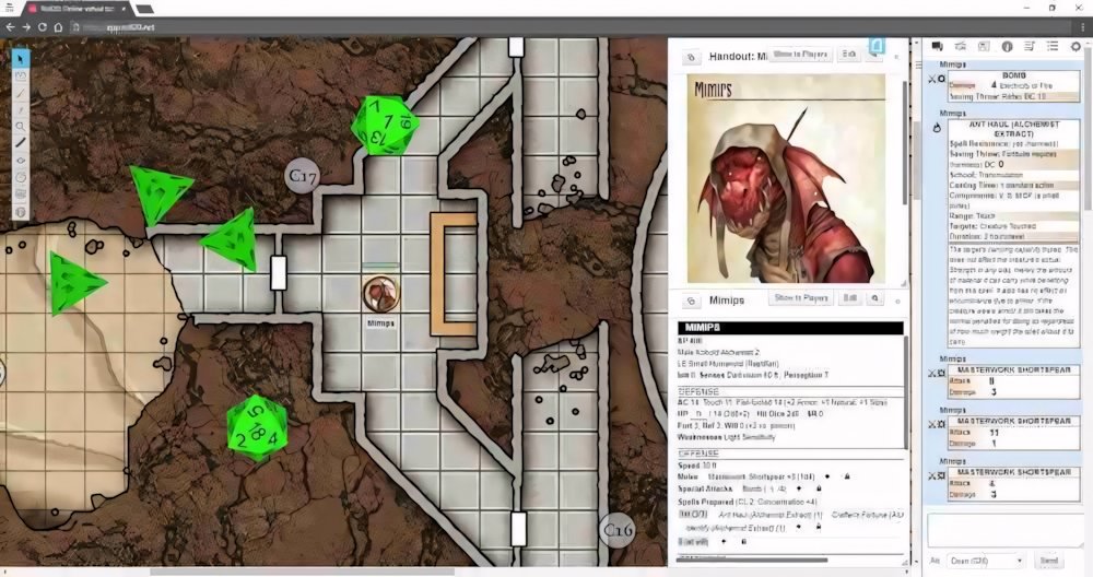 Strumenti per il Game Master: sessioni a distanza