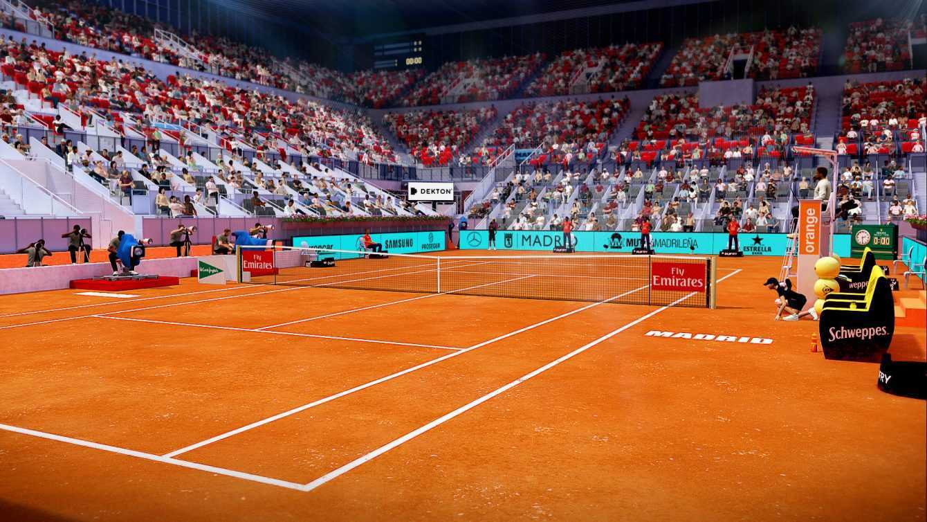Il Mutua Madrid Open sarà disponibile in Tennis World Tour