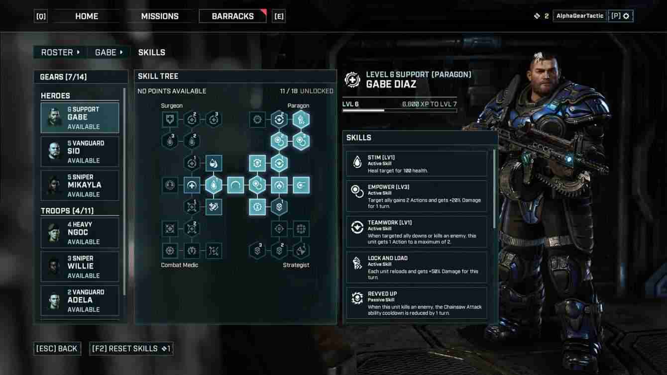 Gears Tactics: guida alle classi del gioco