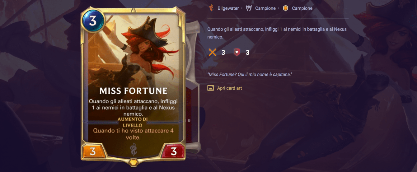 Legends of Runeterra: guida ai migliori campioni di Bilgewater