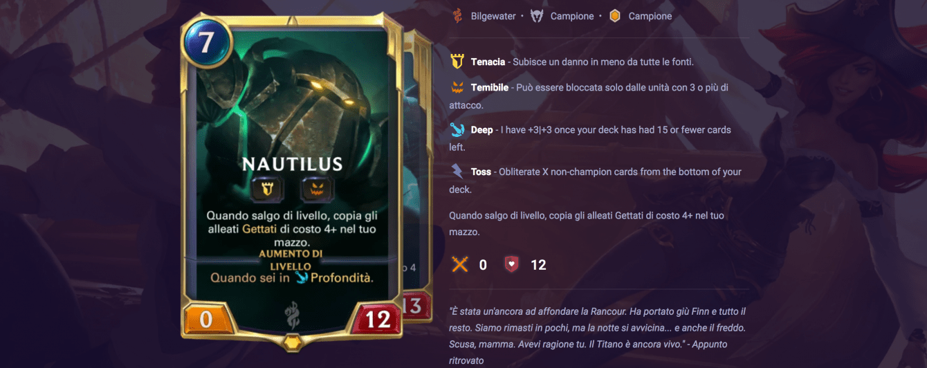 Legends of Runeterra: guida ai migliori campioni di Bilgewater