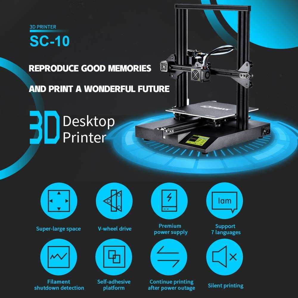 LOTMAXX SC-10: la stampante 3D in super offerta su Cafago