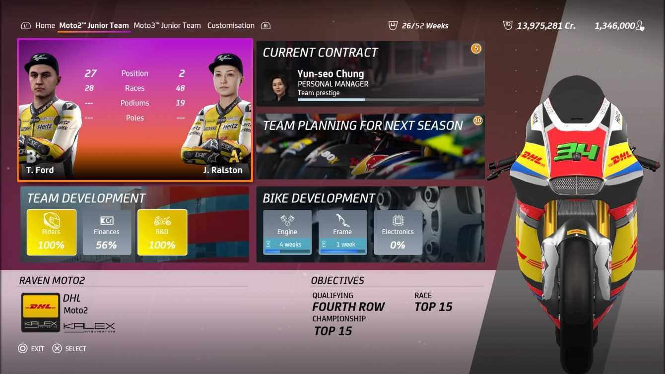 MotoGP 20: disponibile la feature Junior Team per la carriera