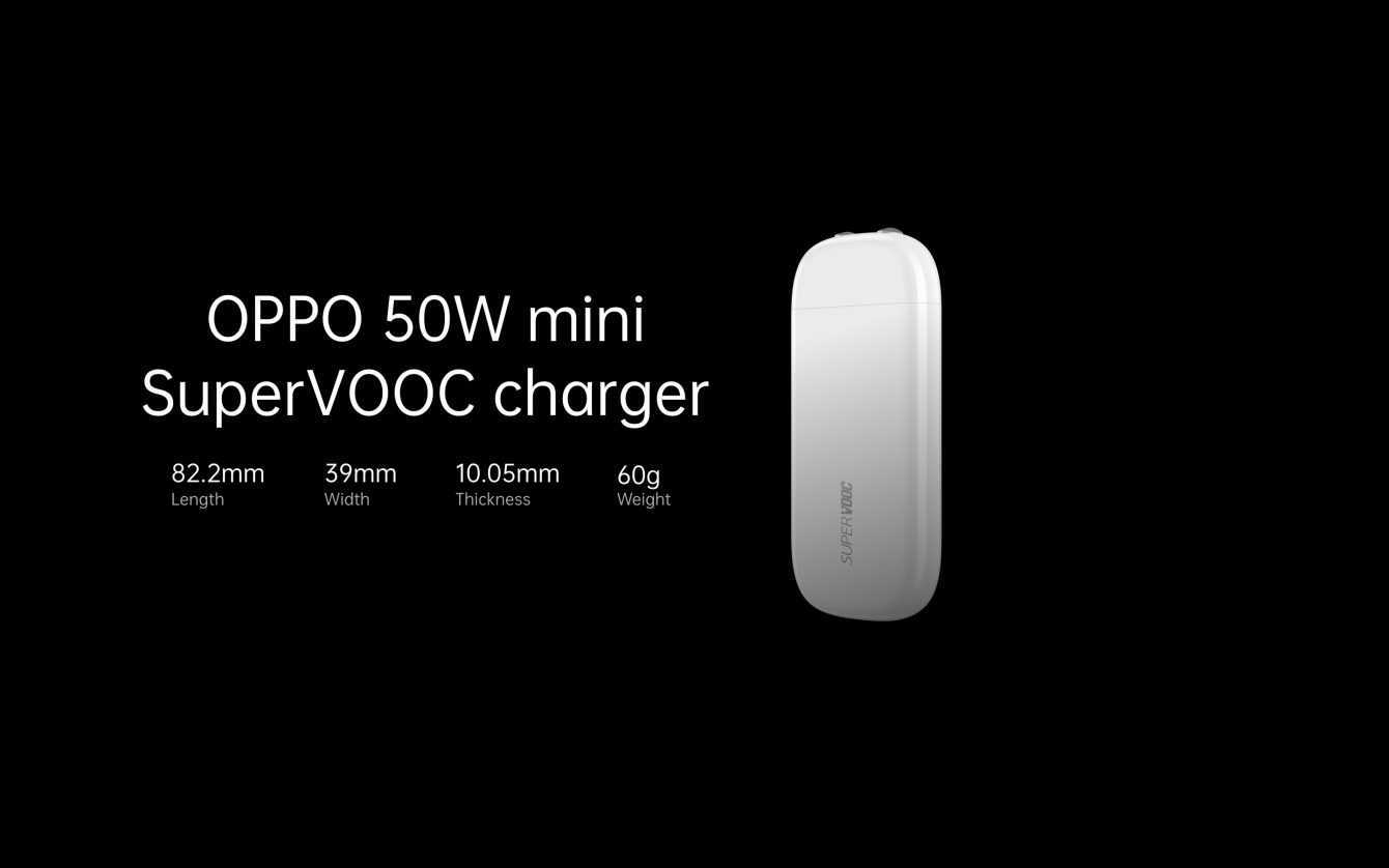 OPPO annuncia una nuova linea di caricabatterie flash da 125W, 65W e 50W