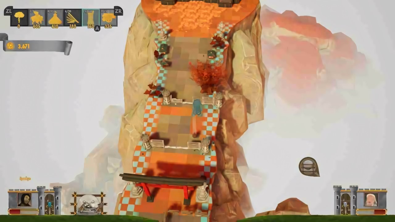 Recensione Rock of Ages 3: Make & Brake, rotolare su Nintendo Switch