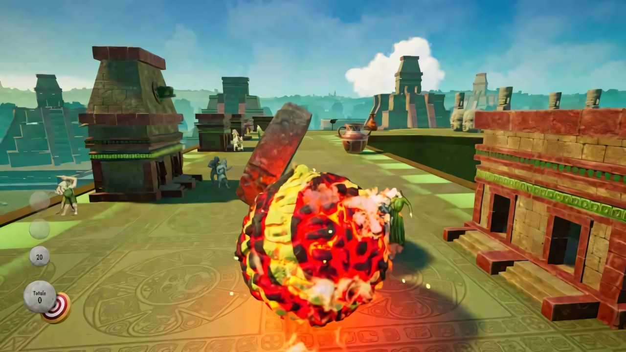 Recensione Rock of Ages 3: Make & Brake, rotolare su Nintendo Switch