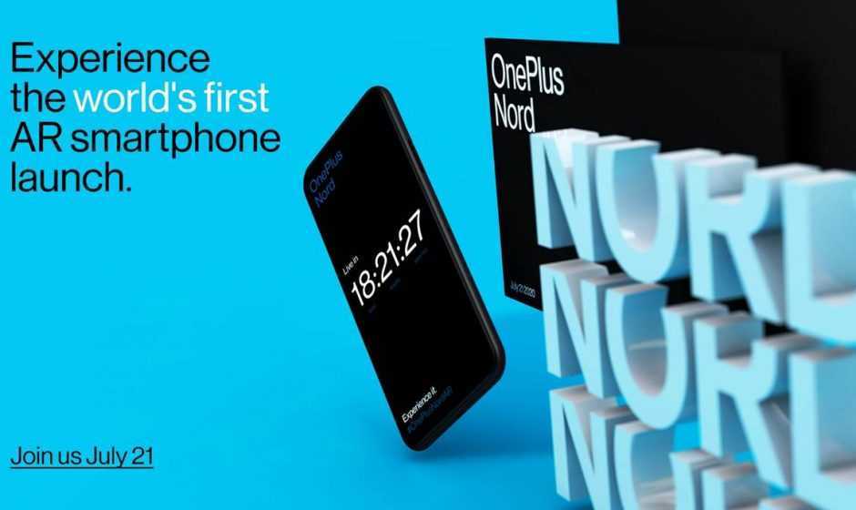 OnePlus Nord: come seguire l’evento di lancio in AR