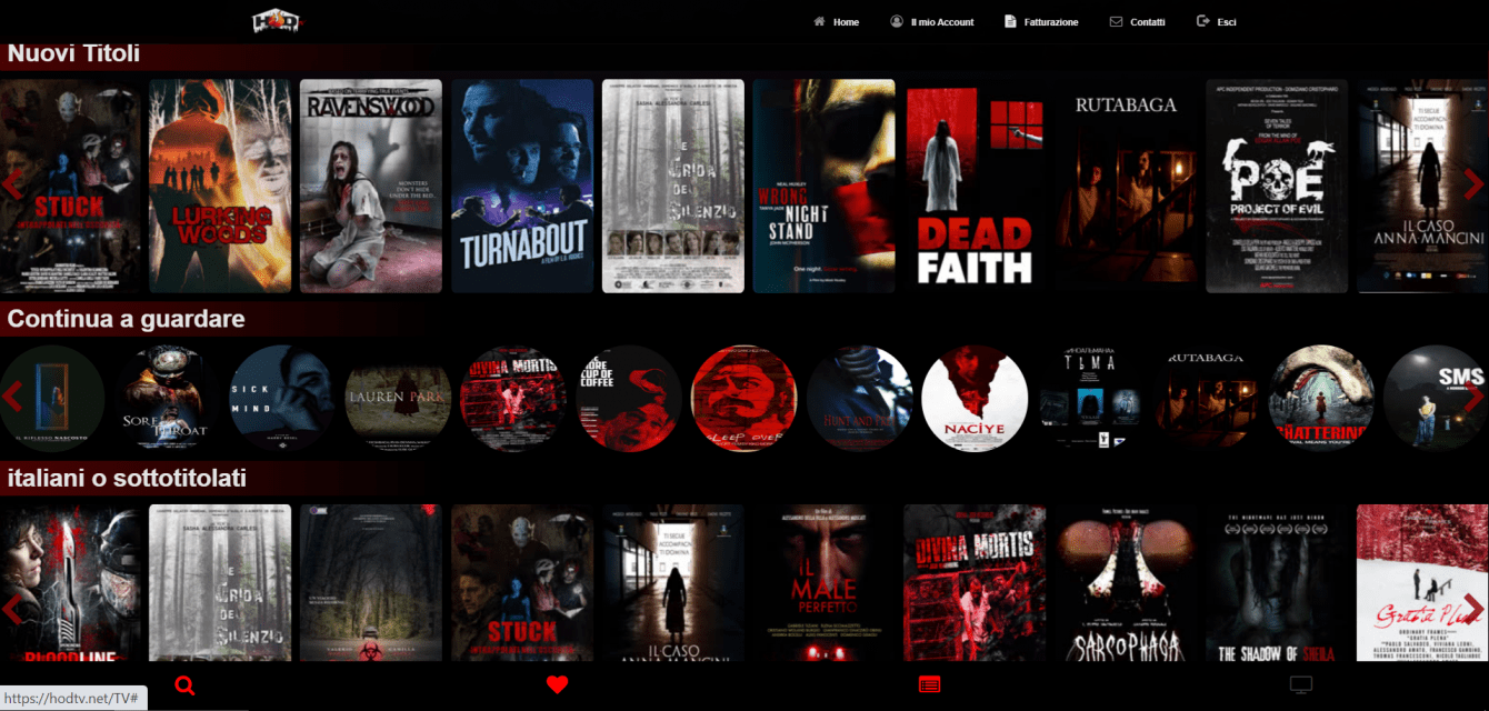 Arriva HODTV - la piattaforma streaming dedicata all’horror