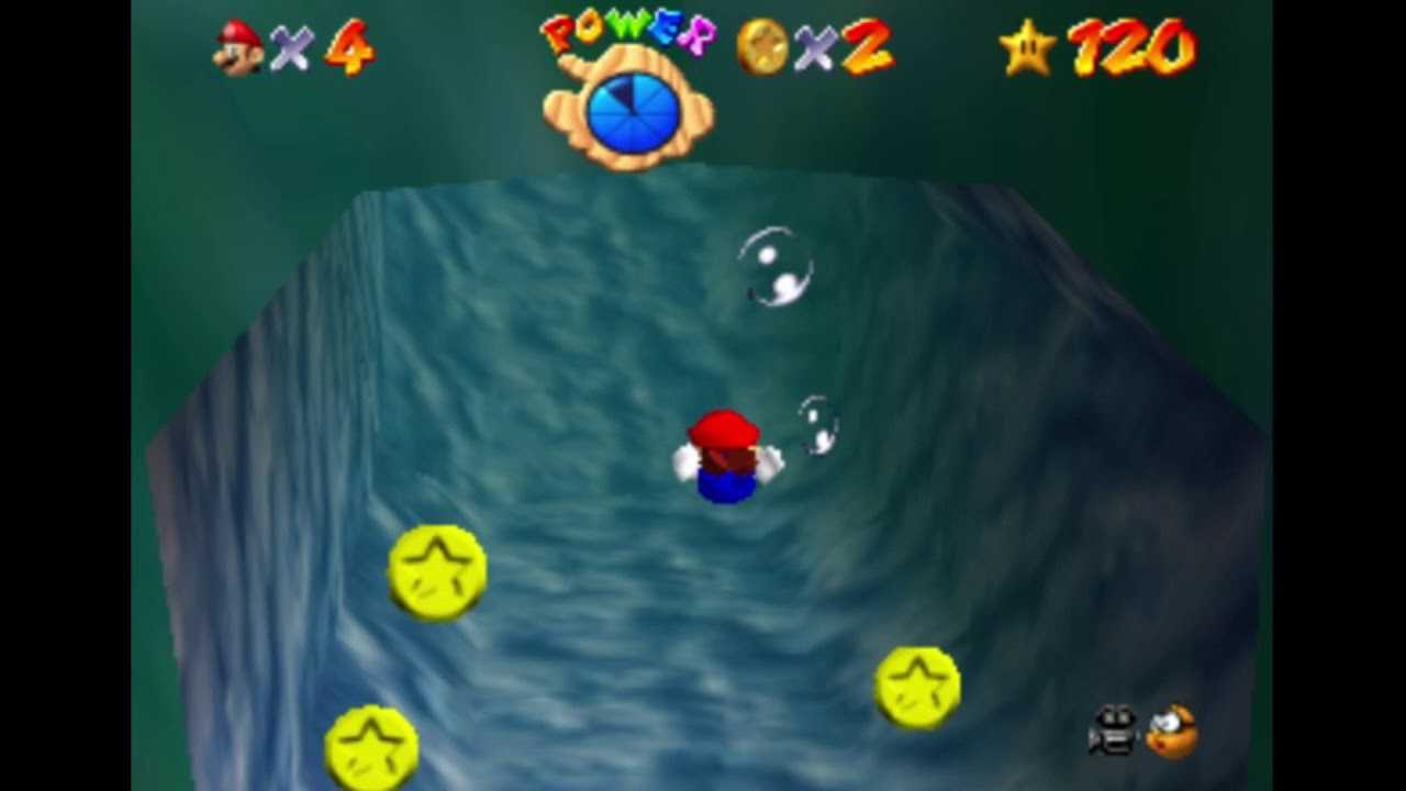 Super Mario 64: dove trovare tutte le stelle nell'Abisso Acquatico