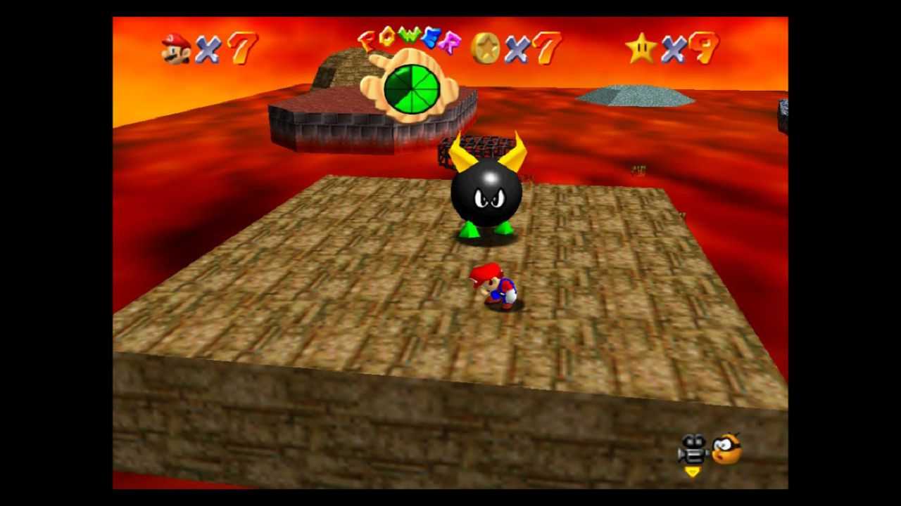 Super Mario 64: dove trovare tutte le stelle nel Lago di Lava