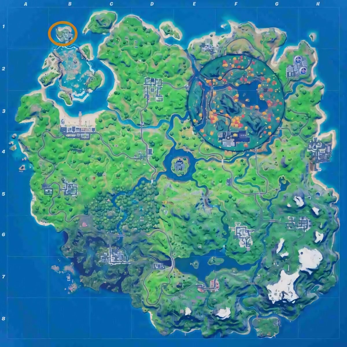 Fortnite: ecco dove trovare Conchiglia Squalosa