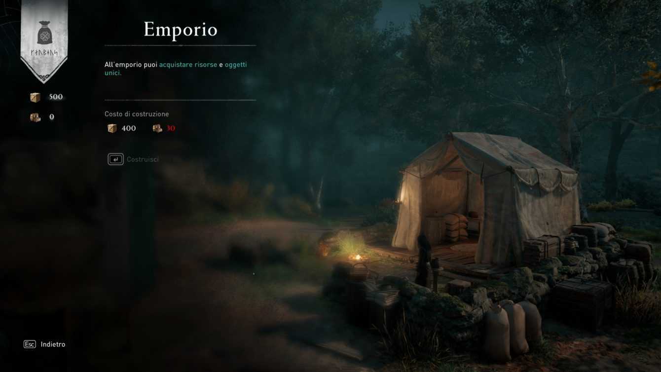 Assassin's Creed: Valhalla, migliori potenziamenti dell'insediamento