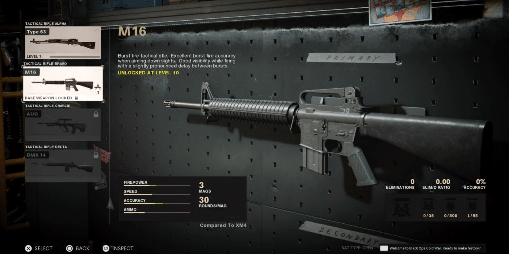 Call of Duty Black Ops: Cold War, guida alle armi