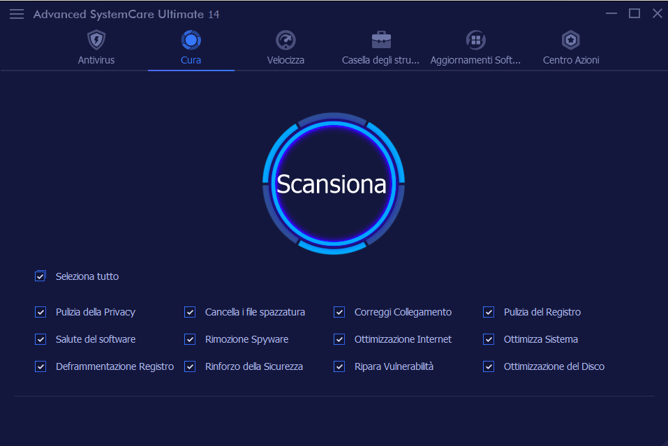 Recensione Advanced SystemCare Ultimate 14