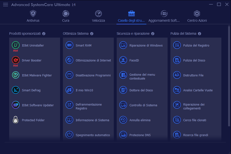 Recensione Advanced SystemCare Ultimate 14