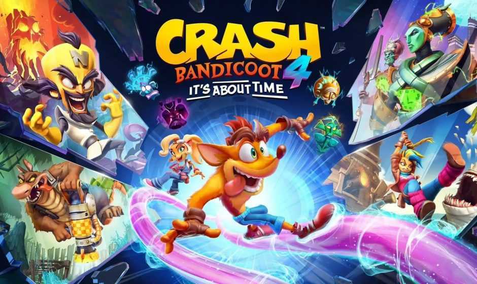 Crash Bandicoot 4: It’s About Time, rivelati i GB della versione Switch!