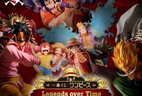 One Piece: presentate le figure della linea Ichiban Kuji Legends Over Time targata Banpresto
