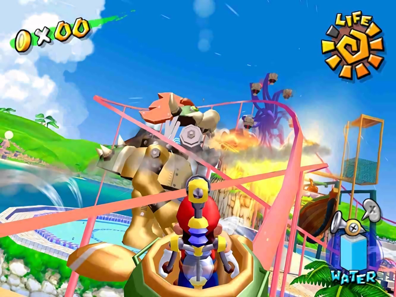 Retrogaming: in vacanza con Super Mario Sunshine